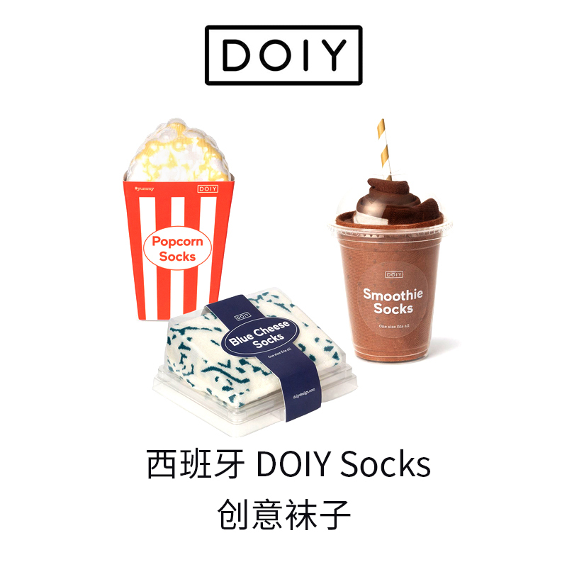 Spanish Doiy Socks Creative Socks Cute Casual Quirky Interesting Soulful Couple Mid-Calf Socks