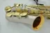 Đẹp saxophone bạc niken giữa ống vàng đen ngọc trai chuyên nghiệp chơi nhạc cụ saxophone / ống