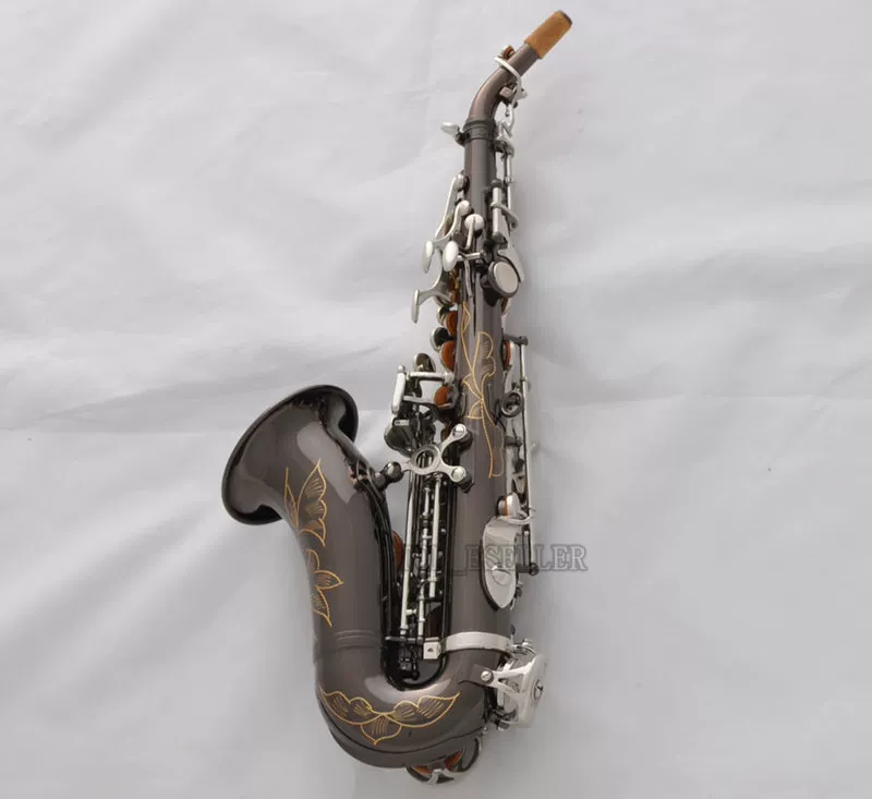 Mua sắm saxophone Curved Soprano Bào ngư chuyên nghiệp nhạc cụ phương Tây saxophone / ống