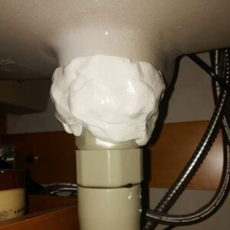 Washbasin drain pipe Washbasin accessories Washbasin Basin drainer Basin plugging glue Waterproof glue