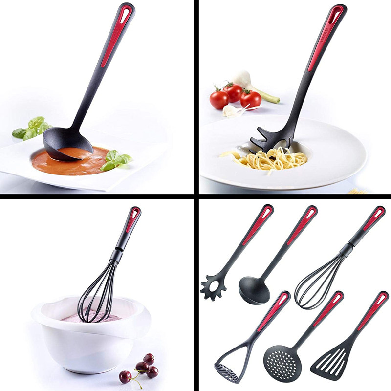 Germany imported Westmark food grade high temperature resistant non - stick cooker special nylon PA spoon suit