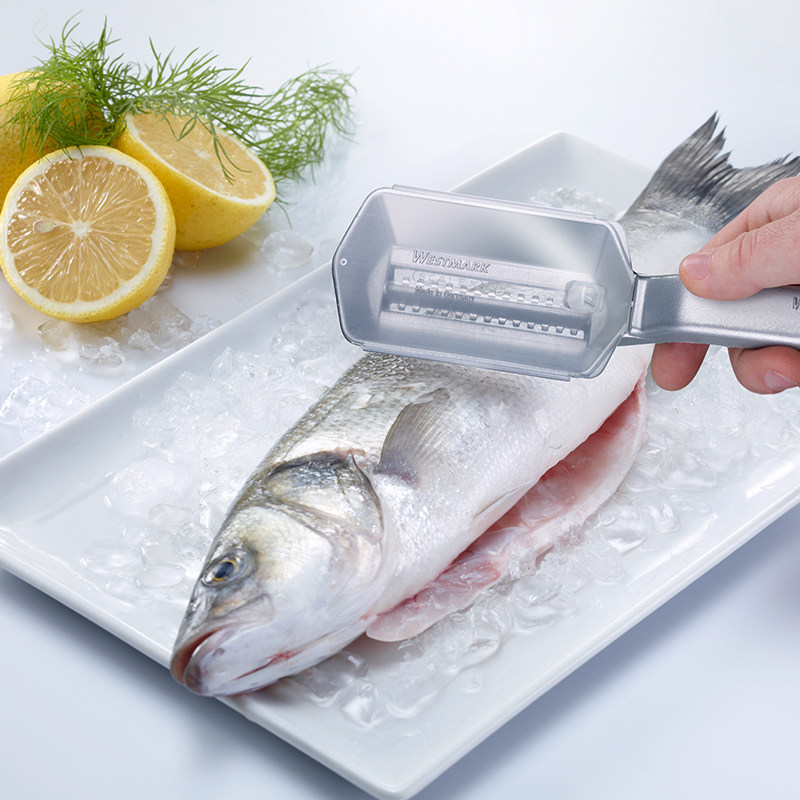 WESTMARK stainless steel enamel fish scales Scale Scale Scale Scale Fish Scale Re - Scale Fish brush imported