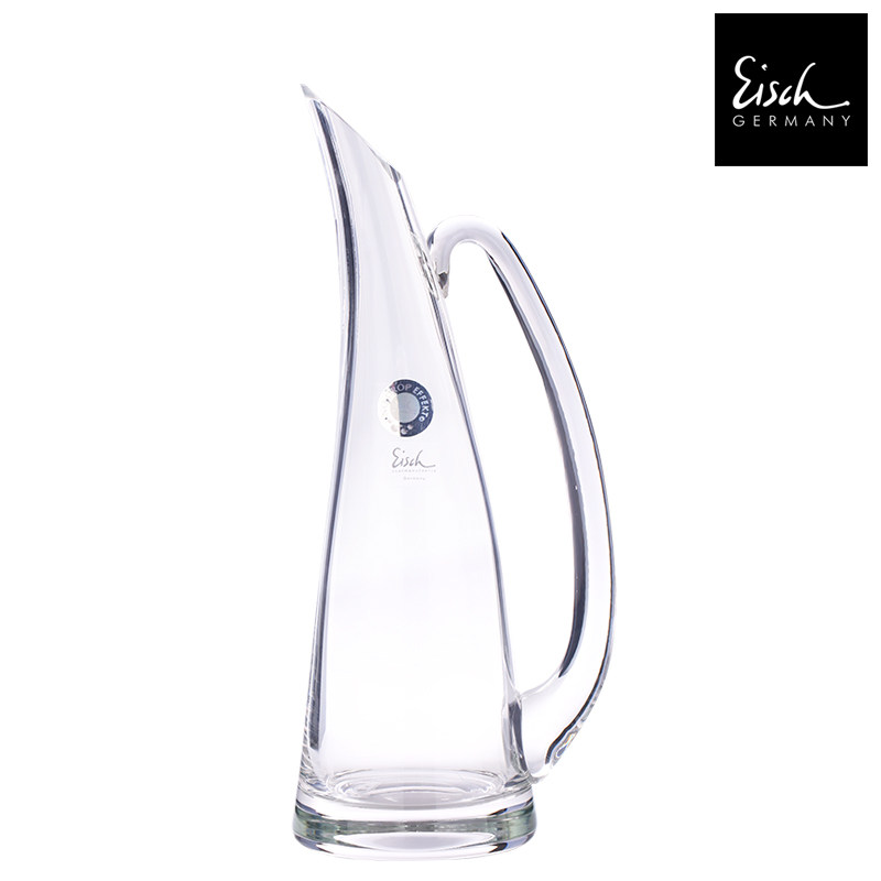 Eisch Ai LUXURIOUS GERMAN ORIGINAL IMPORTED UNLEADED FINE QUALITY CRYSTAL GLASS NOT DRIPPING WITH SMALL MOUTH COLD WATER KETTLE
