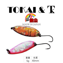 TOKAI TK Tide Card Rainbow Abalone Shell Bright Sheet Lujah Bait 5g Stream Trout Teething Horse Bait