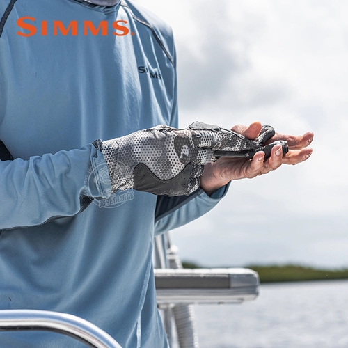 22 Новые SIMMS Outdoor Sports Frest Gloves Asian Sunscreen защищает от пяти пальцев сушка и резка против