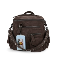 Маленький темно-коричневый (с визитницей) в наличии