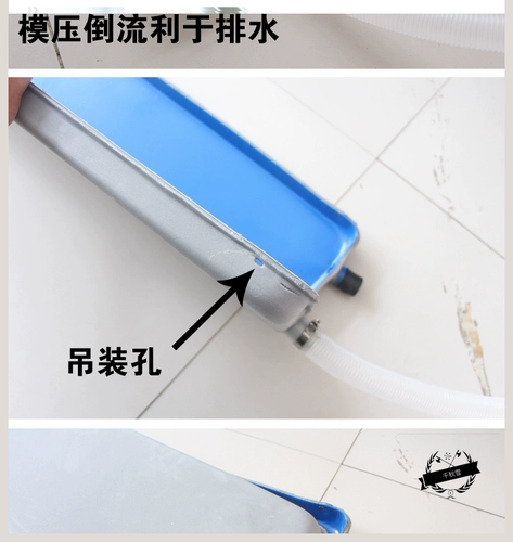 Вентилятор Duan Pipe Pipe Water Deds Гальванизированное железное крепление кондиционера Кондиционирование воздуха.