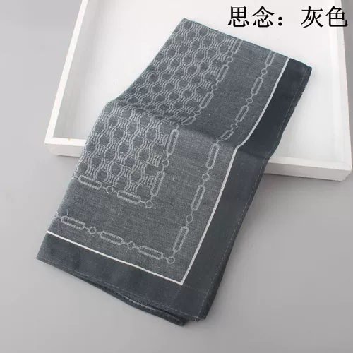 Хлопковый носовой платок, старомодный мягкий шарф, подарочная коробка, впитывает пот и запах