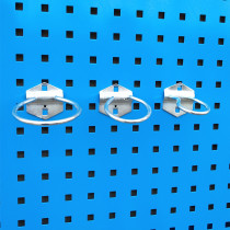 Square hole board Hardware tool display rack Square hole hook Round hook Multi-function hole board metal hanging board hook