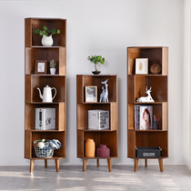 New Chinese corner cabinet Living room Wall Corner Cabinet Triangle Small Cupboards Bedrooms Corner corner Corner Shelve Corner Shelve
