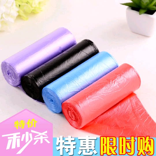 Household thickened garbage bags point-off cleaning garbage bags kitchen garbage disposable plastic bags hotel garbage bags