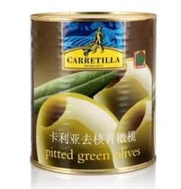 Carretilla Pitted Green Olives 3100g Clear Water Olive Carretilla Pitted Green Olives
