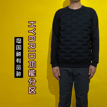 Rare species in the island country HYBRID functional partition waterproof breathable mens outdoor spliced ​​warm cotton coat