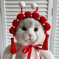 Шаровая головка, белый аксессуар для волос