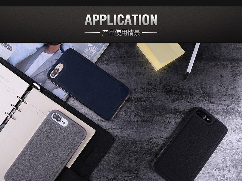 X-Doria Defense Lux Military Grade Tested Anodized Aluminum Leather TPU Polycarbonate Protective Case for Apple iPhone 7 Plus &