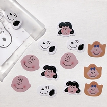 Annoubi Charlie Lucy Sally stickers for a 4 avatar 10 sheets