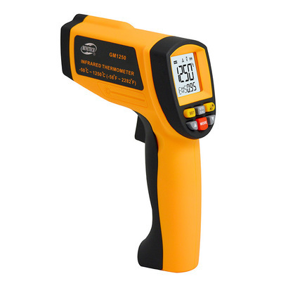 Biaozhi GM1250 high temperature thermometer industrial-grade high-precision infrared thermometer thermometer temperature gun