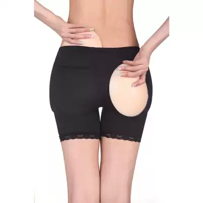 Mei CD Hip Hip Hip underwear rich hip hip 4 pieces of insert hip pants fake fart high waist