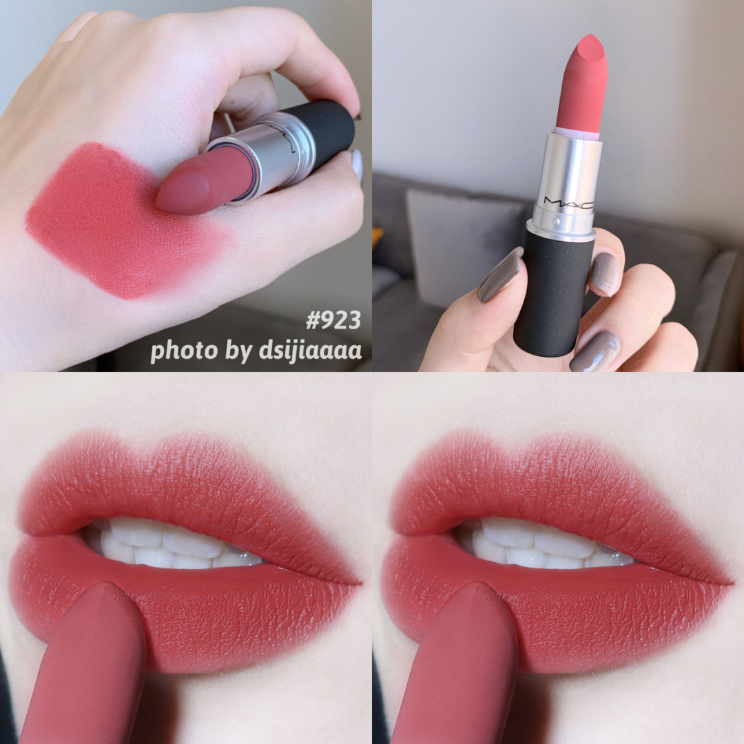 Mac Phantom may be muggy with foggy face red frosted shell 923 oolong water honey peach color