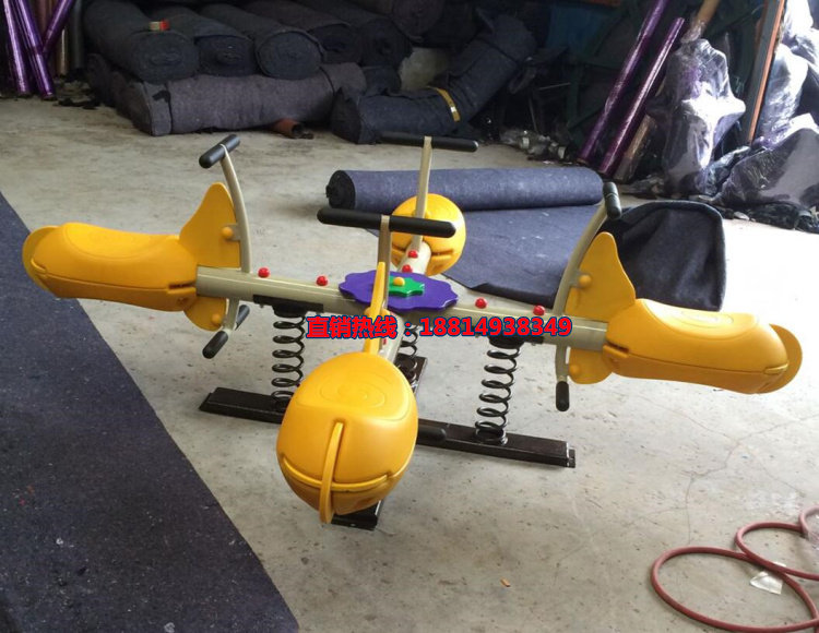 аттракцион качели 幼儿园游戏弹簧木马 公园卡通海马摇摇乐 儿童健身摇乐 小区摇马 OTHER