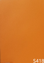 Factory made custom Hermes orange electrical showroom Oaks orange