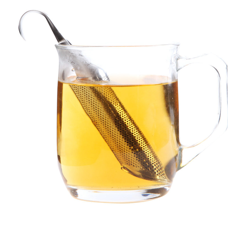 Multi-Youlife tea filter strainer 304 stainless steel tea leak long handle tea tube tea ball creative tea maker