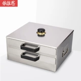 Гуандунский кишечный порошок дома маленький двойной слой двойной слой растяжки пароварки пароварки 304 кишечная порошка из нержавеющей стали для инструмента для завтрака