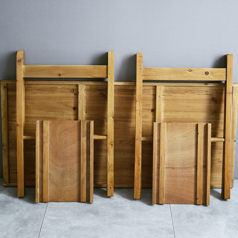 Ưu đãi đặc biệt giải phóng mặt bằng đơn giản bàn gỗ Nhật Bản zakka cửa hàng tạp hóa có thể gập lại thiết kế ban đầu bằng văn bản - Bàn giá bàn học cho bé