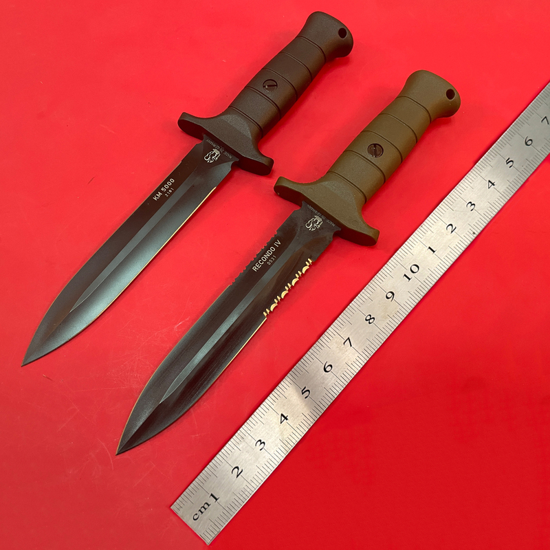 German Eickhorn Armed Squirrel Solingen Km5000 Double-Edged Csgo Prototype Knife Recondo Straight Knife