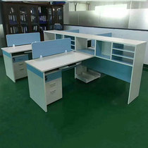 Office furniture Desk Composition Practical staff table with cabinet desk Finance table Fashion brief Supervisor Table