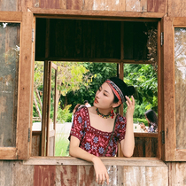 Bohemia fashion retro hair band womens daily wear Net red out simple art Korean headdress headband