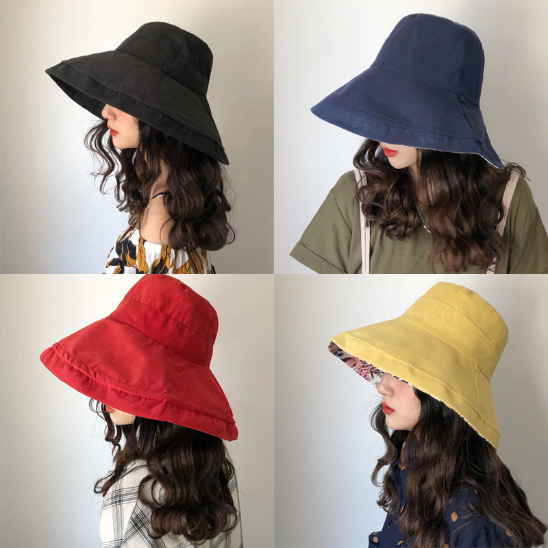 Sun hat female summer sun protection fisherman's hat day is suitable for travelling out of the beach hat Qinghai Lake tourist hat