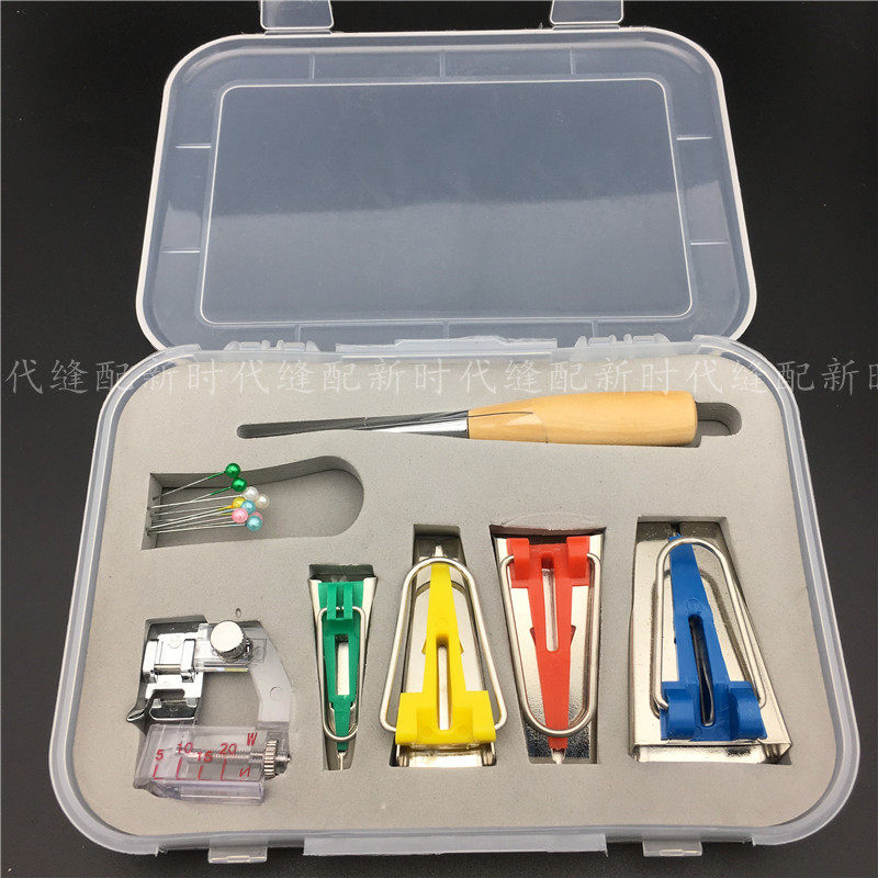 Parquet Kit Edge Edge Curling Pull Cylinder Handmade DIY wrap webbing sergelator Home sewing tool Home Sewing Tools