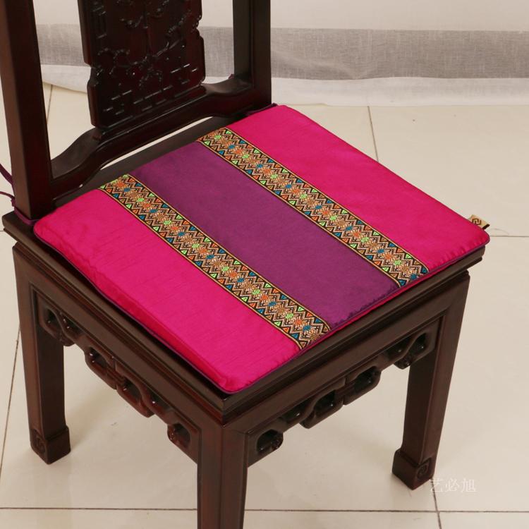 Trung Quốc sofa thêu dày đệm cổ điển châu Âu Sponge ghế đệm đệm ghế tùy chỉnh thực hiện đệm ngồi ghế gỗ