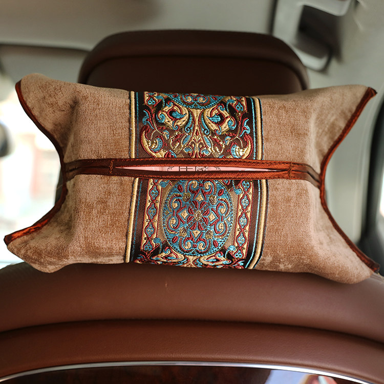 Коробка для салфеток 艺必旭车载纸巾盒时尚挂式创意纸巾盒车内车上窗遮阳板挂式抽纸盒 Art must Asahi