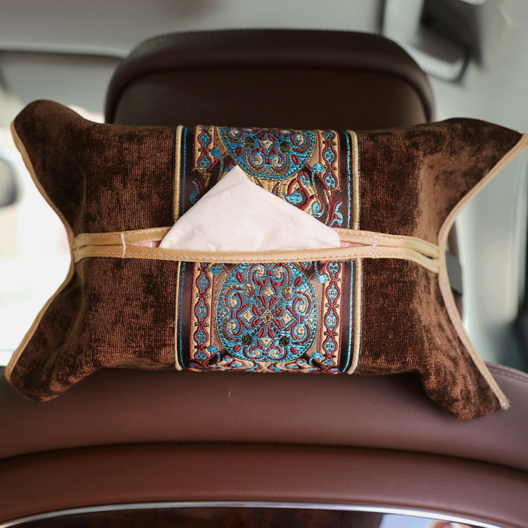 Коробка для салфеток 艺必旭车载纸巾盒时尚挂式创意纸巾盒车内车上窗遮阳板挂式抽纸盒 Art must Asahi