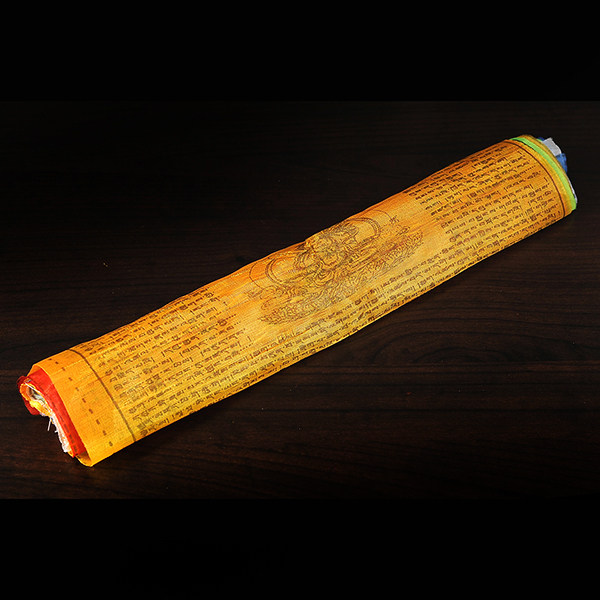 Tibetan supplies Green Master Hang Banner Flag Wind Horse 5 m 20 side 1 small Zazhu