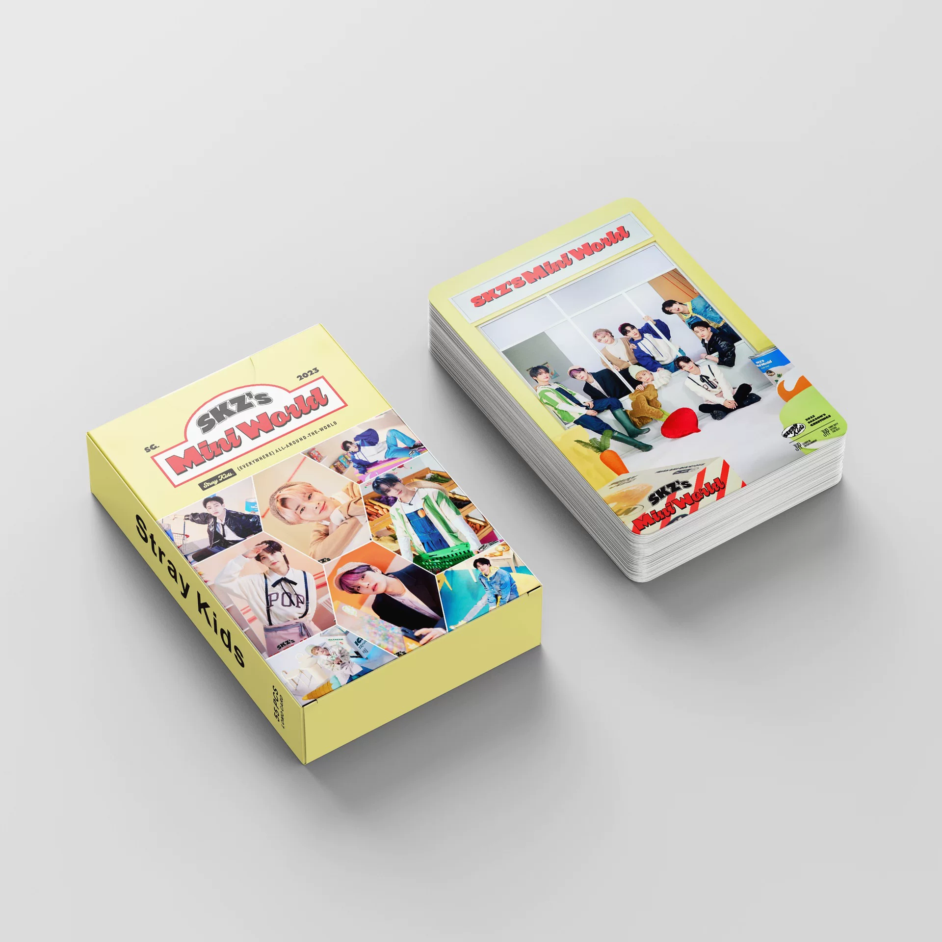 55 Коллекционная карточка Stray Kids 2023skz Mini World фото карта лимо карта периферийная