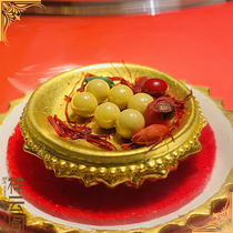 Shakyamuni Buddhas golden body is strong and the golden one is contained in the stupa Gawu box