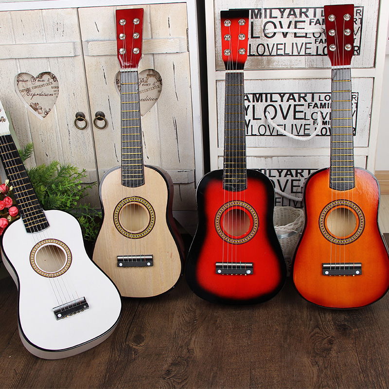 Photography Building With Hanfu Ancient Wind Photo Swing Piece Guitar Children Small Pipa Instrumental Toy Simulation Dance Performance 