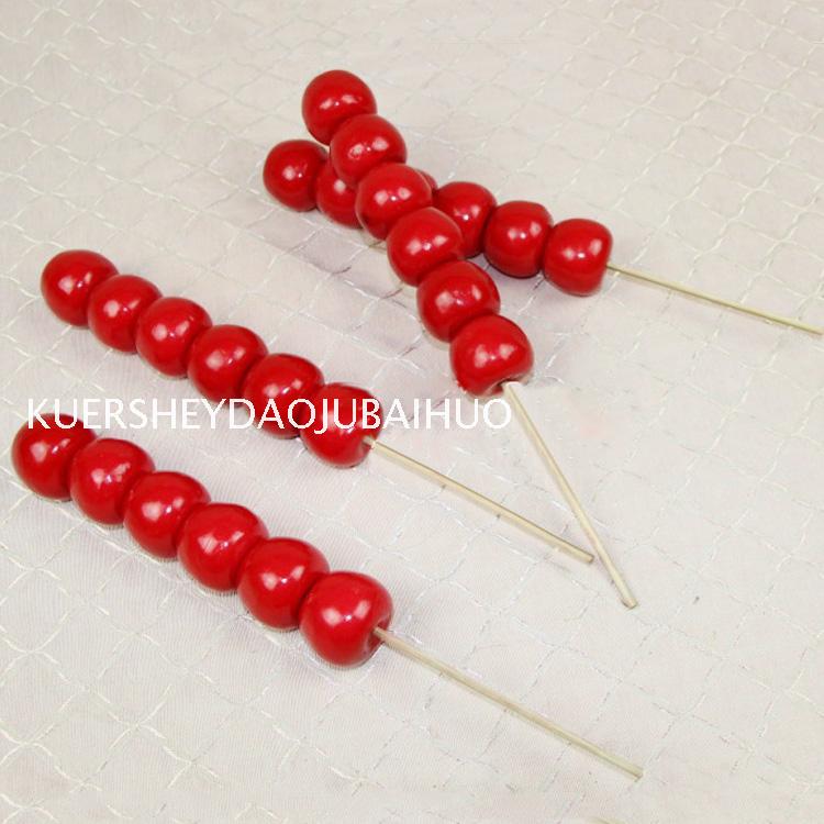 Chinese Wind Ancient Clothing Photography Creativity Simulation Ice Candy Gourd Photo Gallery Photo Children Stage Show Props Sugar Hyacinth