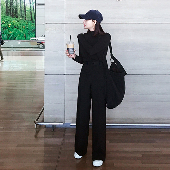 Women's Suit Wide-Leg Pants, Slim Fit, High-Waisted, 2024 Autumn New Style, Flowing Floor-Length Pants, Slimming, Loose Straight-Leg Pants Women's Suit Wide-Leg Pants, Slim Fit, High-Waisted, 2024 Autumn New Style, Flowing Floor-Length Pants, Slimming, Loose Straight-Leg Pants