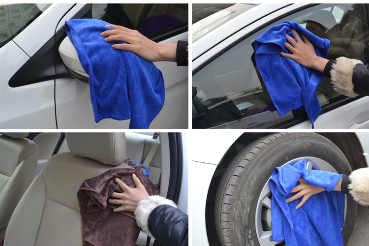 Khăn lau xe bằng khăn lau sợi nhỏ thấm ướt vải lanh vải vụn - Sản phẩm làm sạch xe cây lau xe hơi