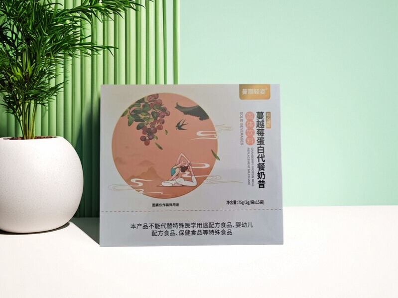 Manli Light Cranberry Protein Meal Replacement Shake Solid Drink Meal Replacement Shake Fruit-Flavored Shake Genuine Free Shipping