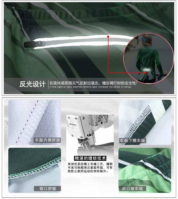 Tenue de cyclisme femme LAMBERT - Ref 2210140 Image 16