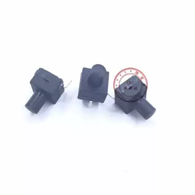 Self-locking switch small button straight plug 2 feet 1A 30VDC length and width 8 3MM height 12 5MM modification