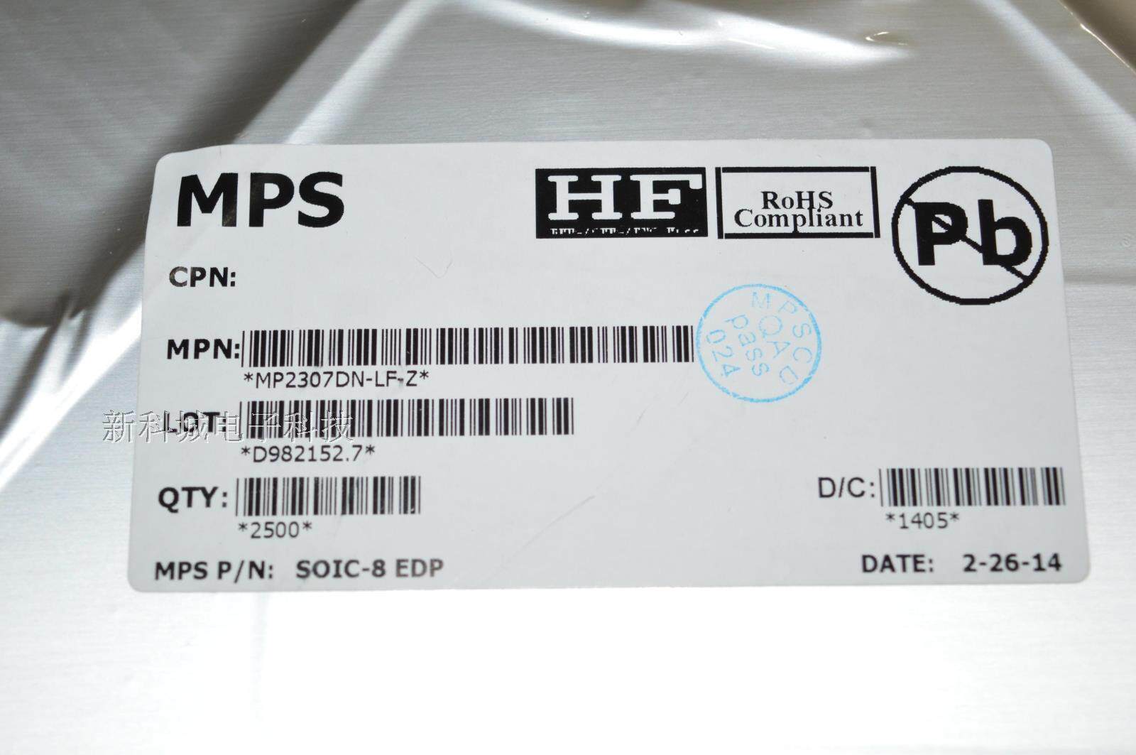 MPS agent MP2307DN-LF-Z original New Year's new goods fake one lost ten