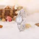 Cuộc sống không thấm nước gốm thời trang phụ nữ đồng hồ đeo tay rhinestone không thấm nước thạch anh đồng hồ JHLF nhà máy trực tiếp thương hiệu 100 - Vòng đeo tay Clasp