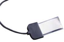 With shielded piezoelectric film sensor SDT1 028K piezoelectric film PVDF without power frequency interference hot sale