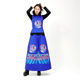 This Coast Song*Original Design Store-Sapphire Blue Thai Silk Tuanfeng Small Waistcoat Miankong